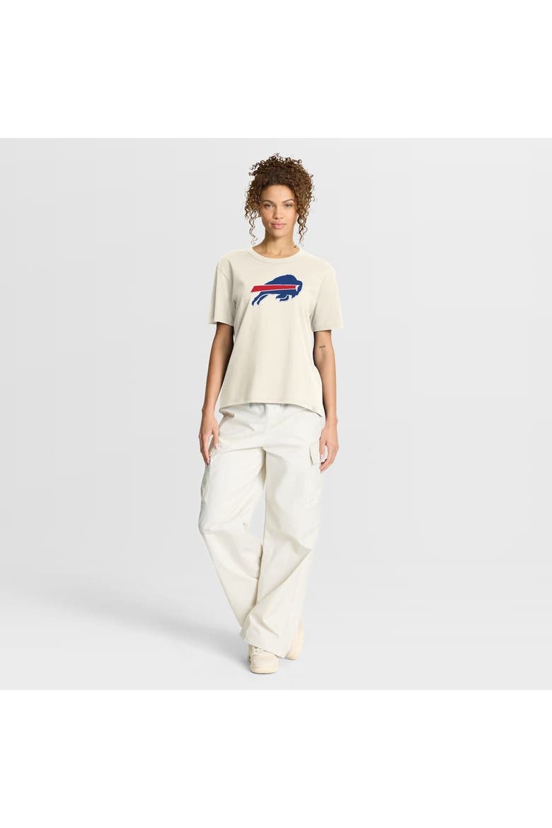 Women's Fanatics Cream Buffalo Bills Dove Legacy T-Shirt, Alternate, color, Cream