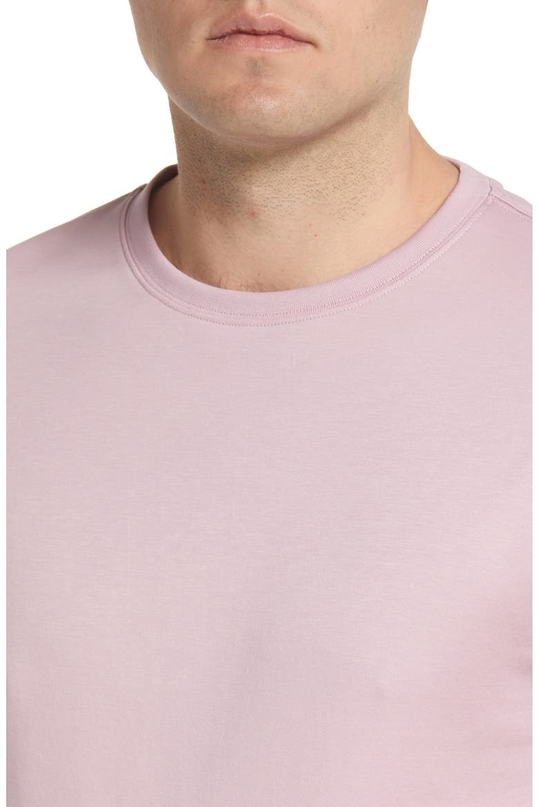 Georgia Pima Cotton T-Shirt, Alternate, color, DAWN PINK