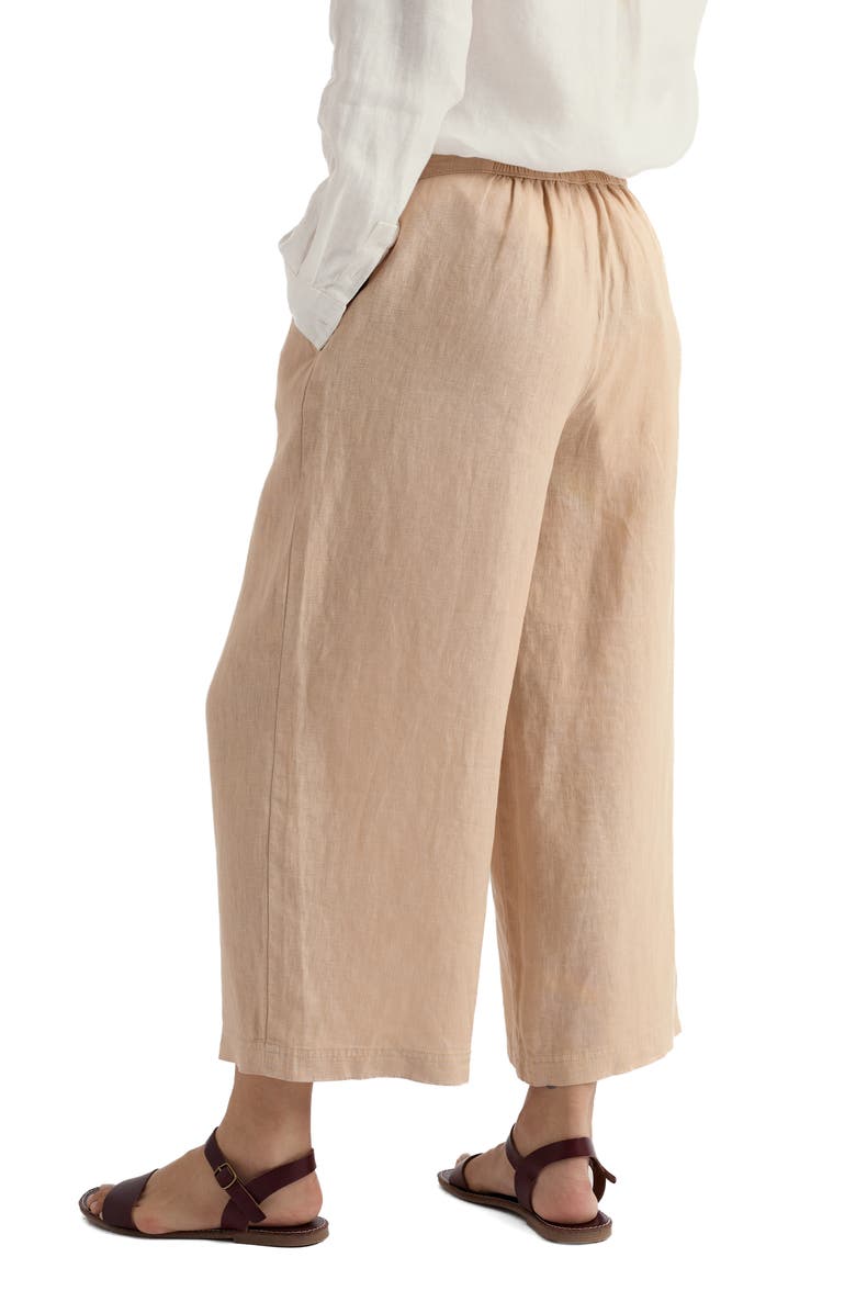 Seasalt Cornwall Merrivale Linen Culottes, Alternate, color, Whelk