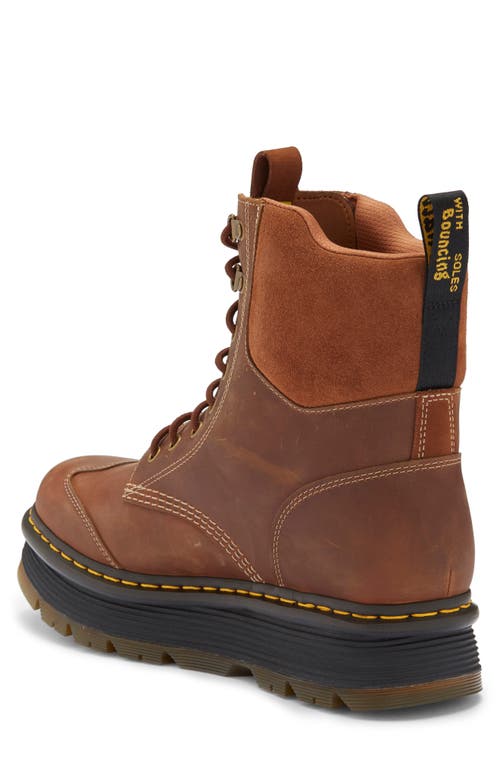 Dr. Martens' Dr. Martens Zebzag 8 Lace-up Boot In Classic Tan
