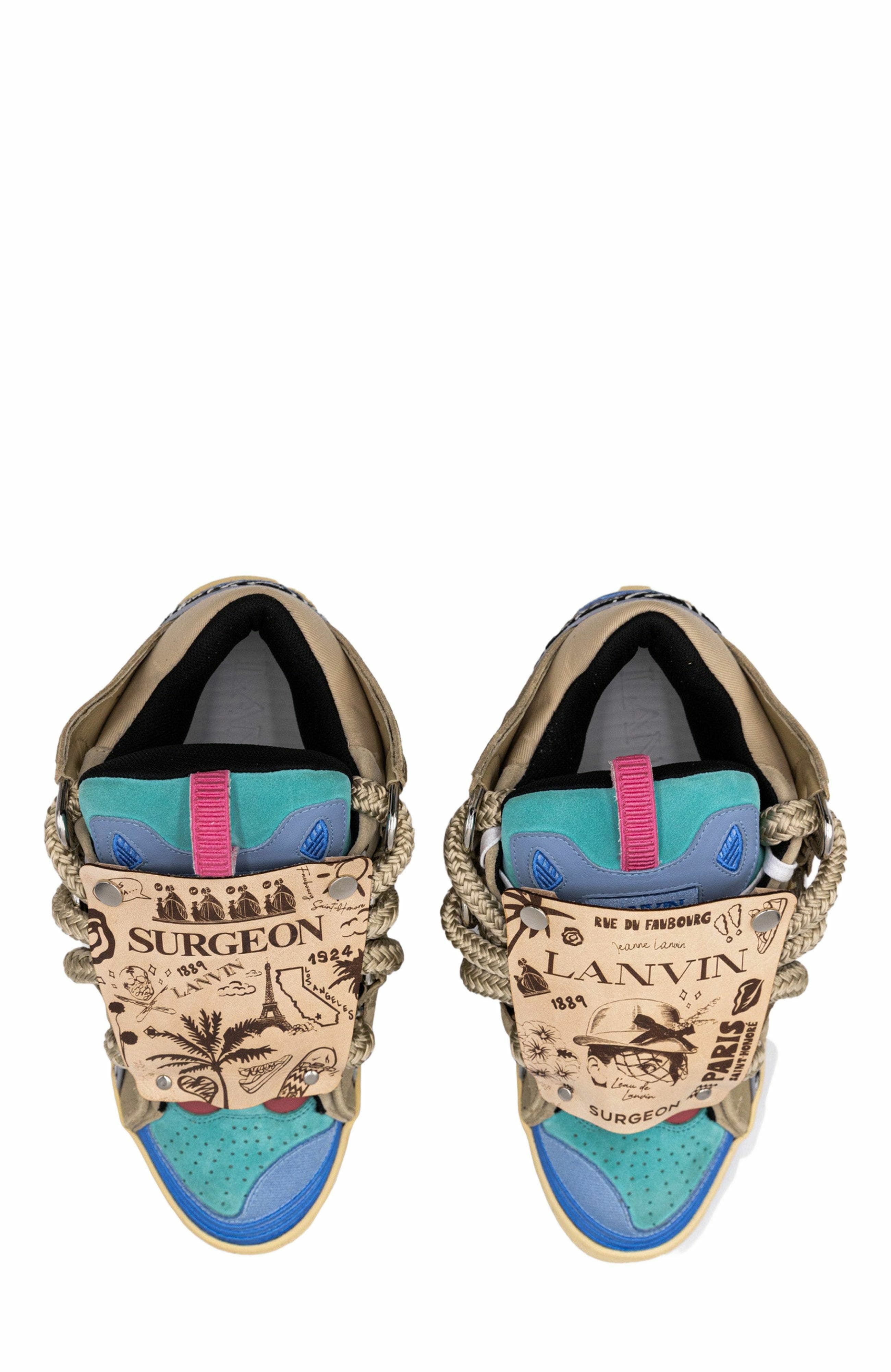 Lanvin Curb Sneakers By Surgeon For Men, Alternate, color, 