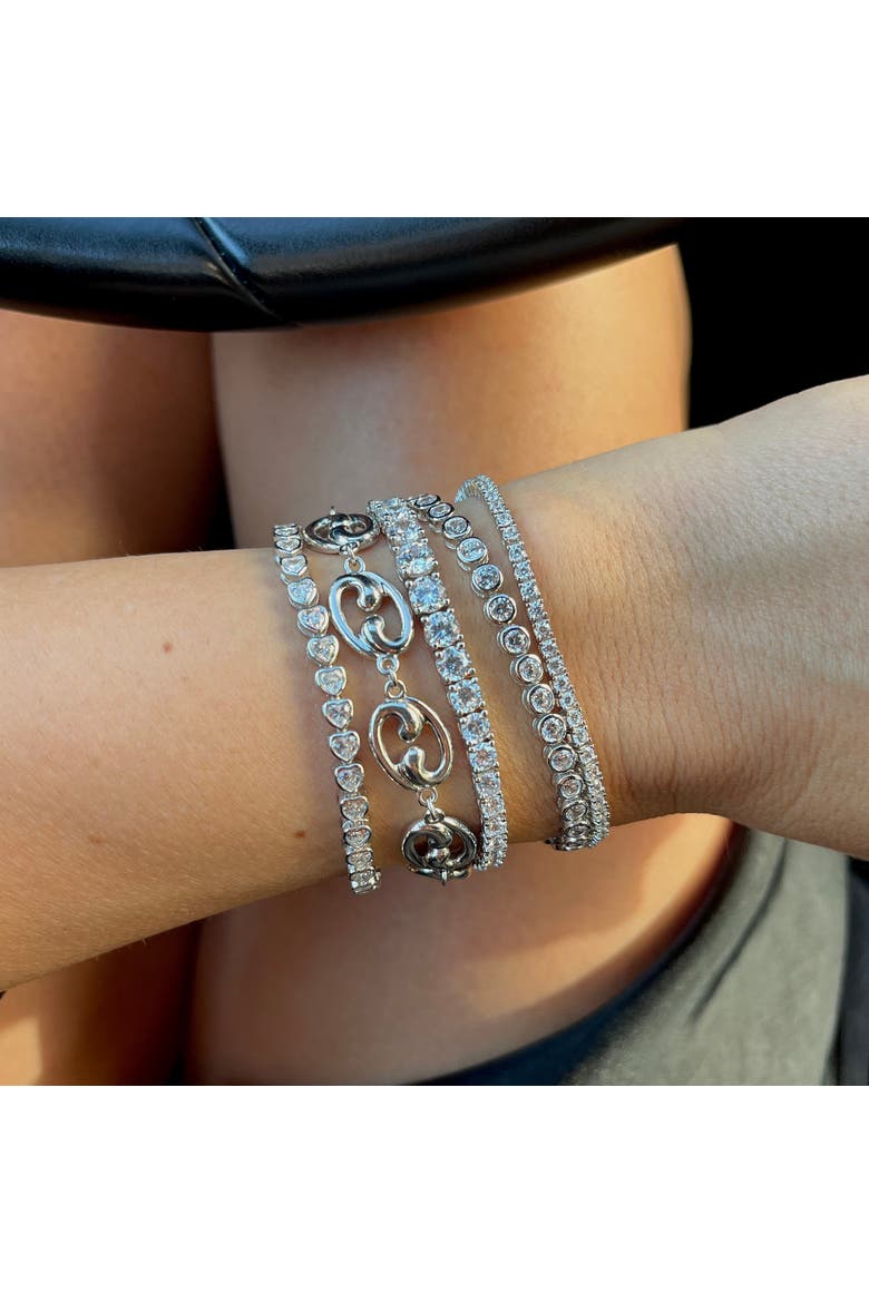 The Fibonacci Link Bracelet, Alternate, color, Silver, Gold