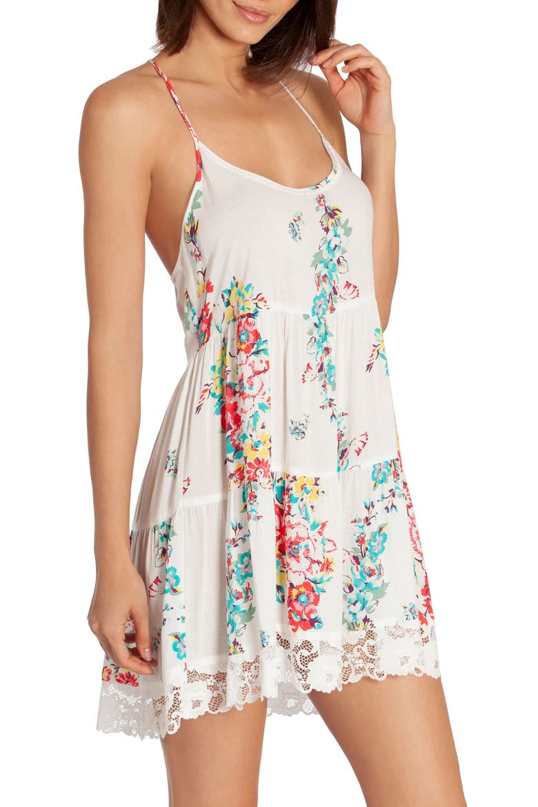 Kokomo Chemise, Alternate, color, IVORY GROUND FLORAL PRINT