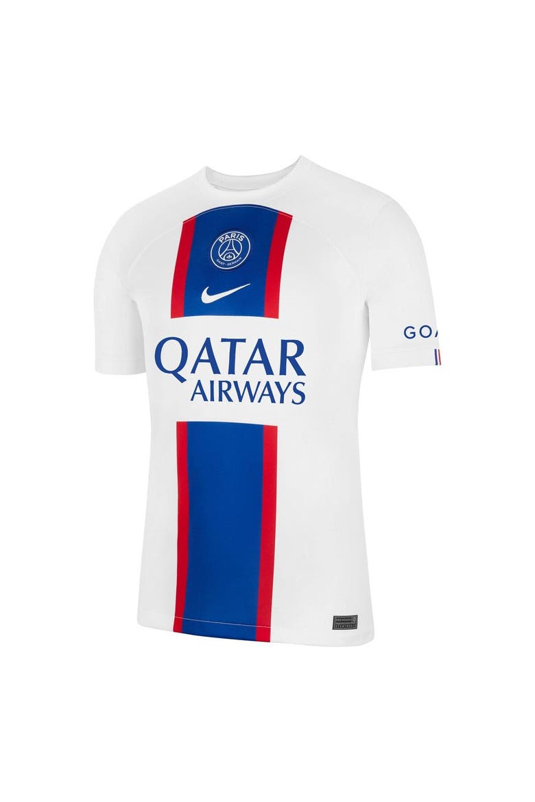Men's Nike Neymar Jr. White Paris Saint-Germain 2022/23 Third Breathe Stadium Replica Player Jersey, Alternate, color, White