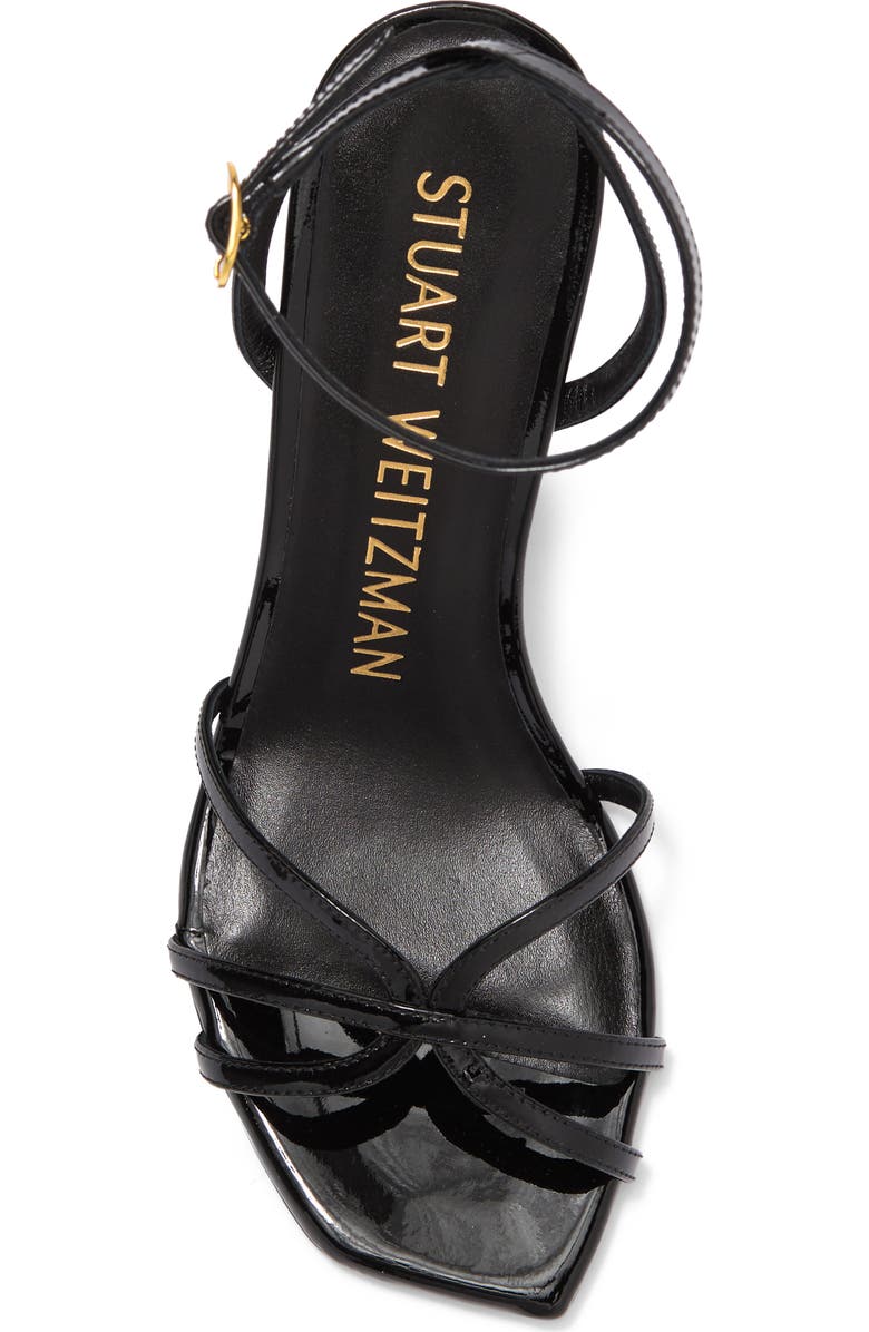 Stuart Weitzman Barelythere Ankle Strap Sandal, Alternate, color,