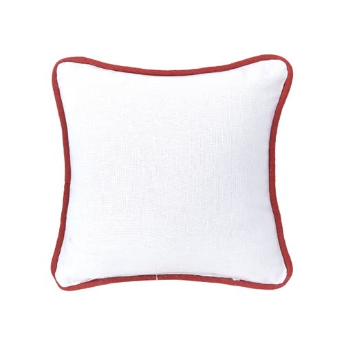 C & F Home C&f Home Woodland Deer Small Printed Christmas Throw Pillow, 8" X 8" In Green