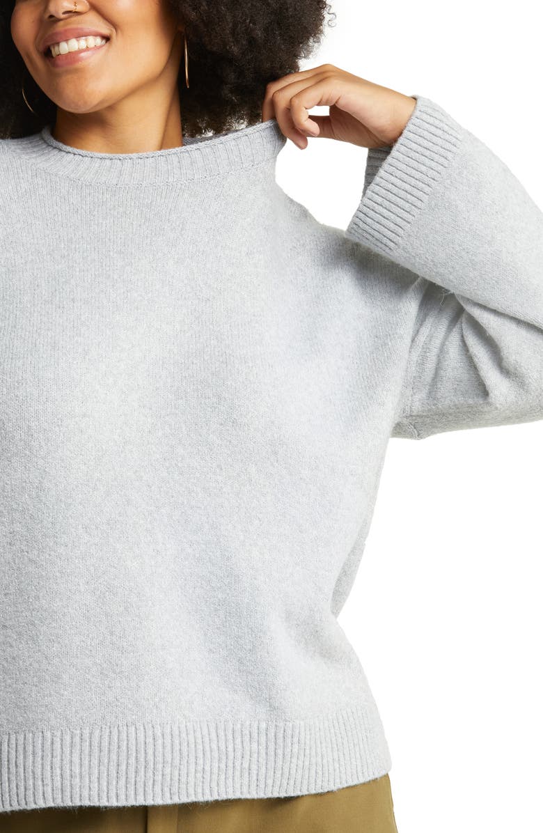 BP. Cozy Roll Crewneck Sweater, Alternate, color,