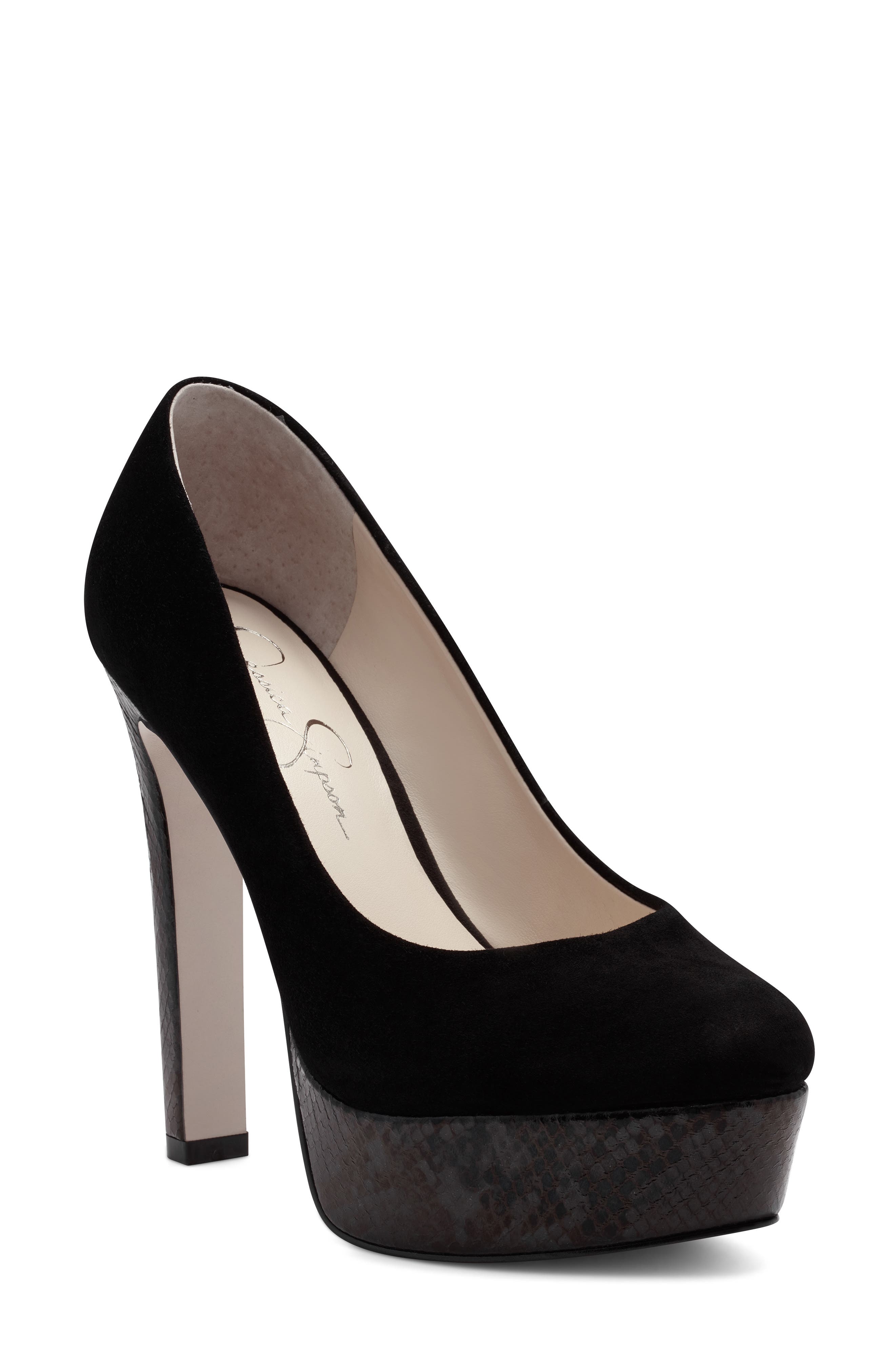 Jessica Simpson Nellah Platform Pump, Main, color, 