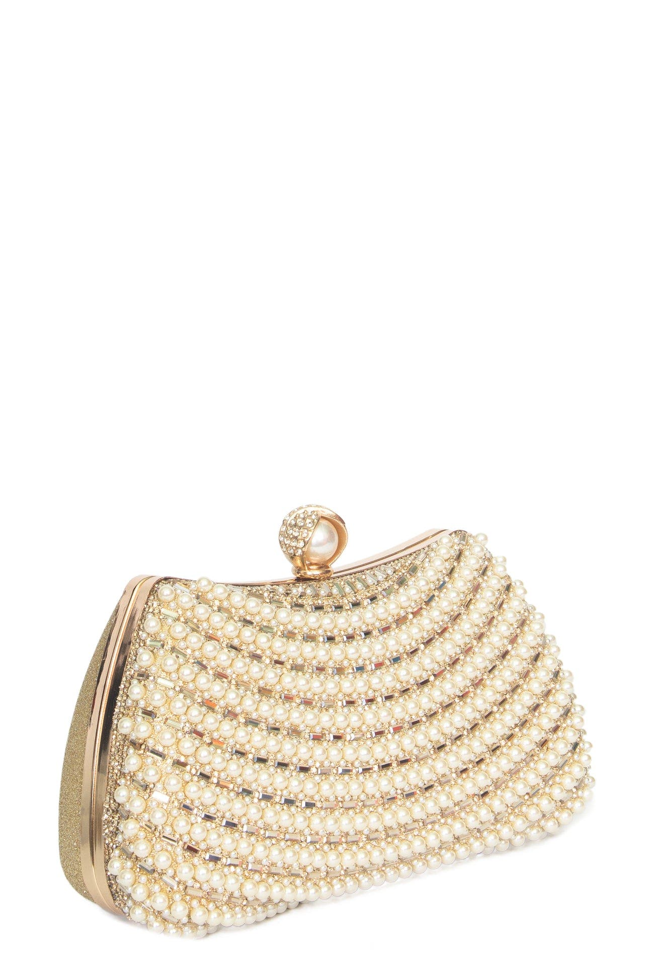 Sasha Clutch, Alternate, color, GOLD