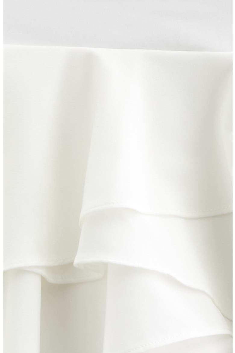 Kids' Tiered Skort, Alternate, color, WHITE
