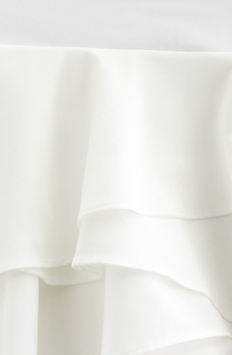 Zella Girl Kids' Tiered Skort, Alternate, color, White