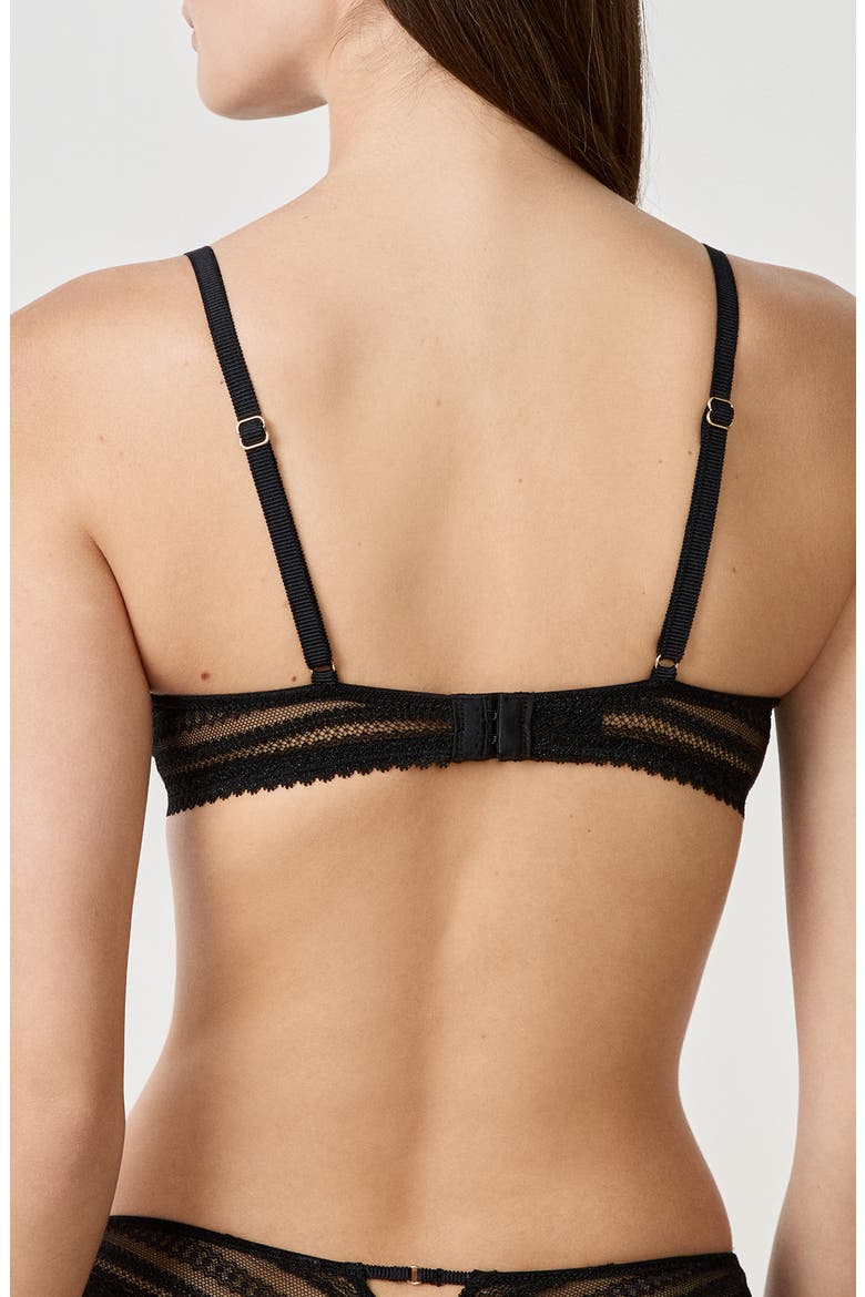 Aura N°2 Classique Underwire Bra, Alternate, color, BLACK