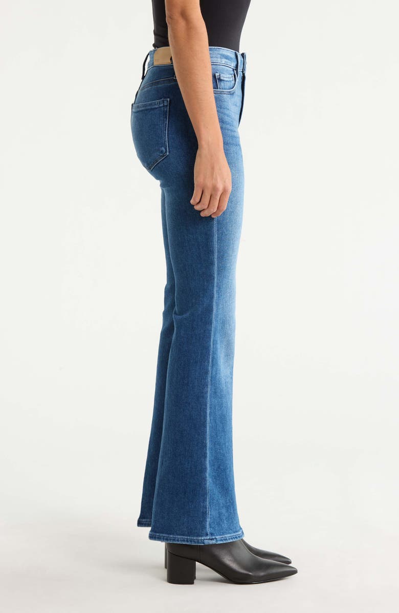 PAIGE Laurel Canyon High Waist Flare Leg Jeans, Alternate, color, Urban Light