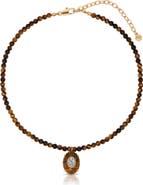 Ettika Beaded Pendant Necklace