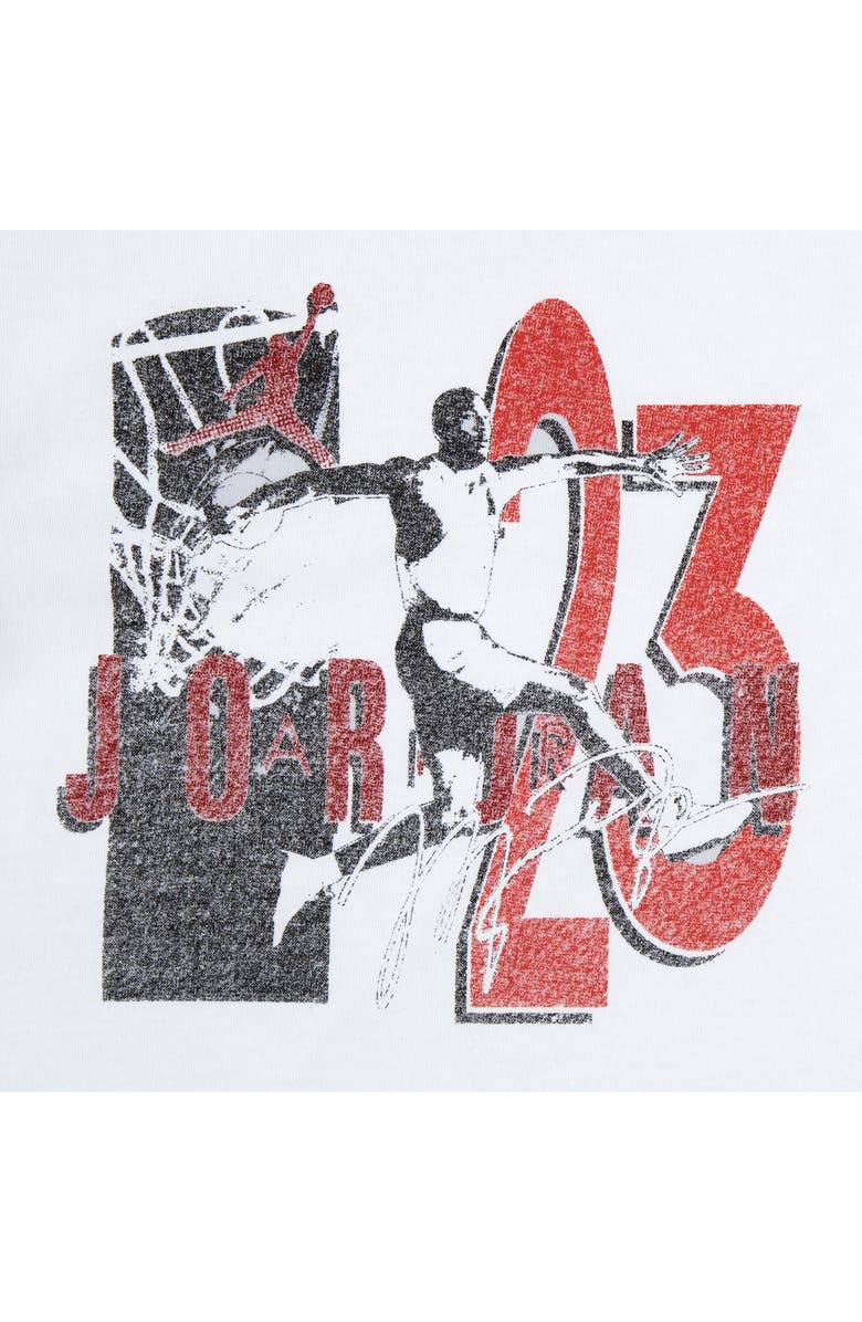 Jordan Kids' Retro Short Sleeve T-Shirt, Alternate, color, White