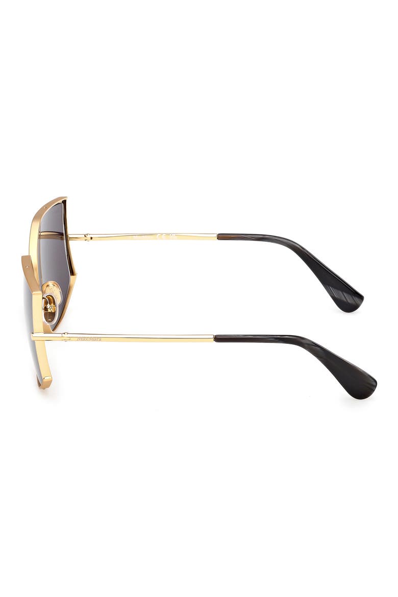 Menton 59mm Cat Eye Sunglasses, Alternate, color, DEEP GOLD/ BLACK HORN/ SMOKE