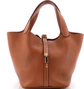 Pre-Owned Hermes Picotin Lock Bag Clemence MM
