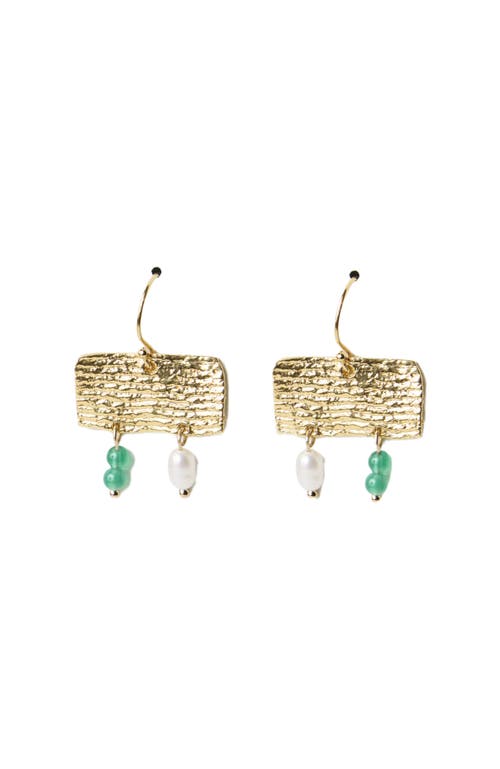 COG Vessel Earrings- 14K Gold Plate  product