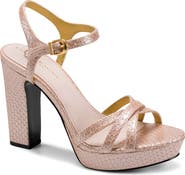 Donna Karan New York Spencer Ankle Strap Platform Sandal