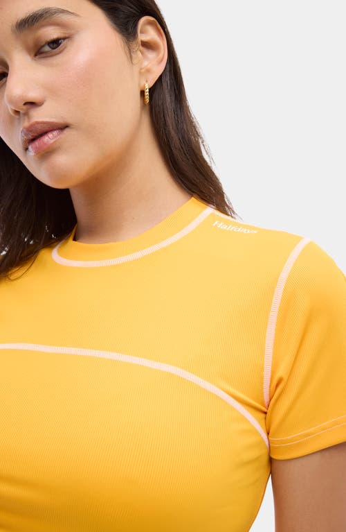 Halfdays Mollie Performance T-shirt In Zinnia