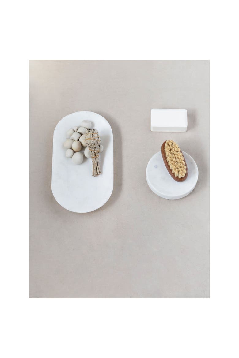 Marble Tray, Alternate, color, White