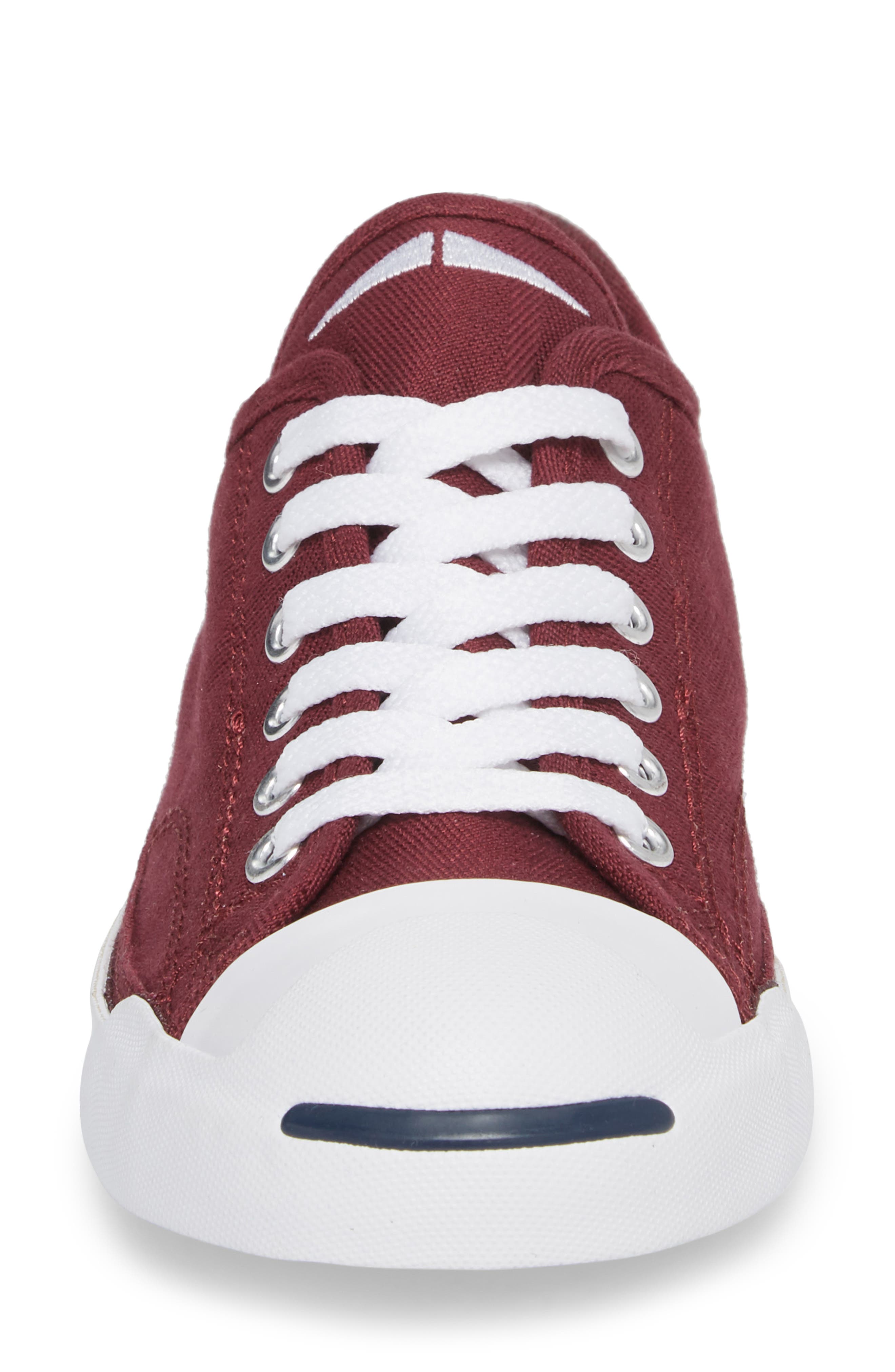 Jack Purcell Low Top Sneaker, Alternate, color, DARK BURGUNDY