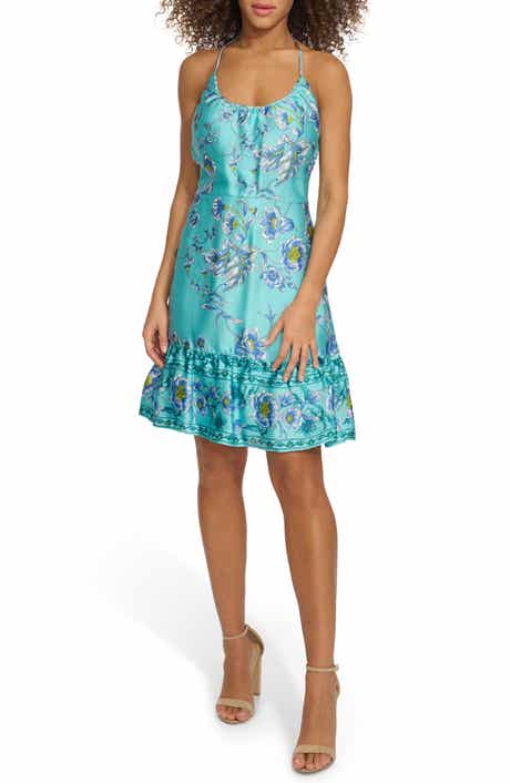 Siena Tiered Satin Minidress