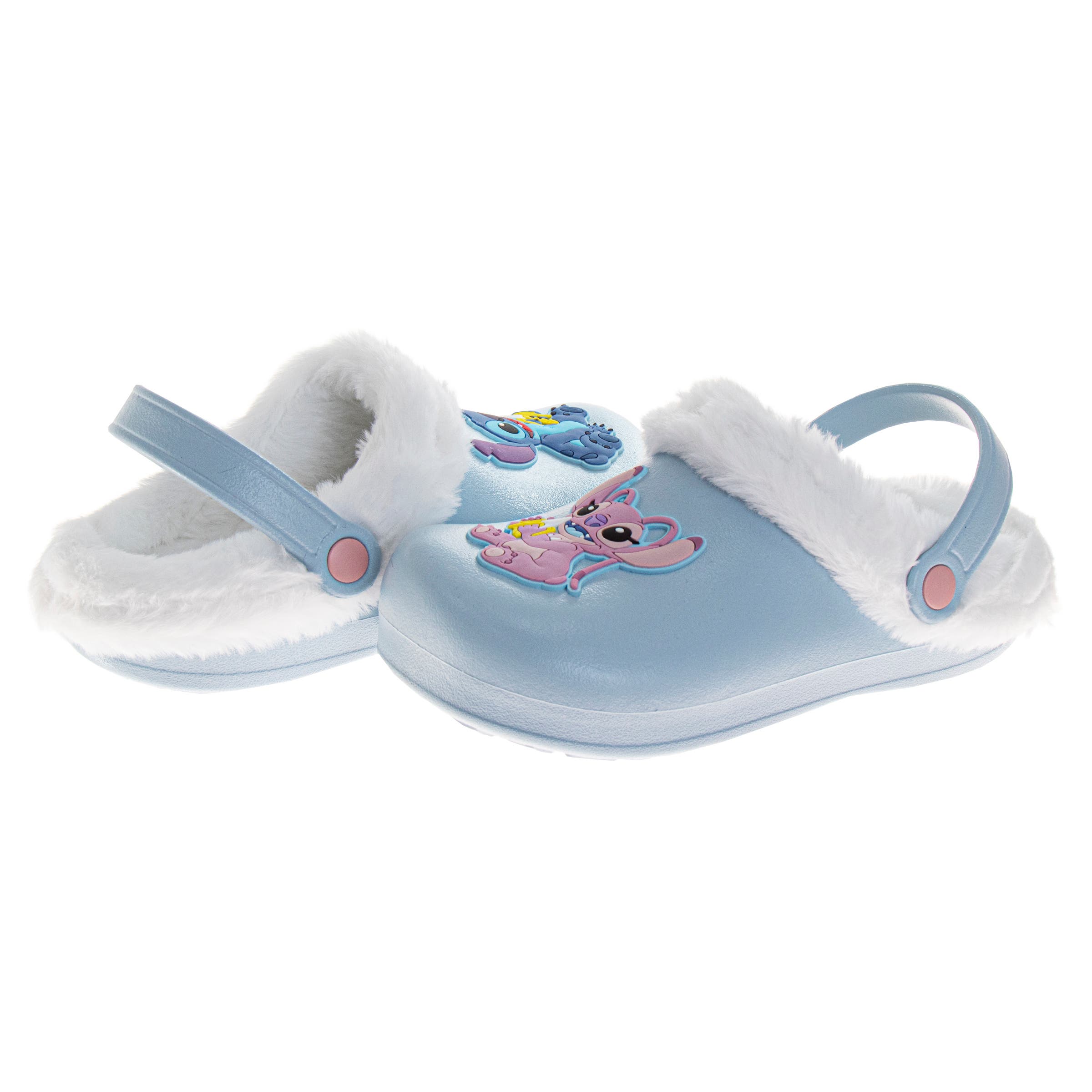 Lilo and Stitch Slip On Clogs , Light Blue, Size 2-3, Alternate, color, Blue