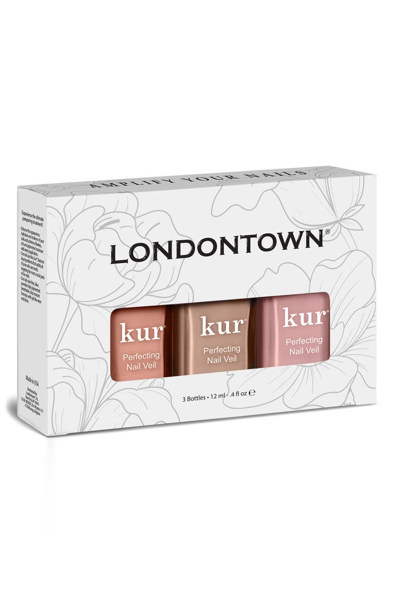 Londontown kur<sup>®</sup> Perfecting Nail Veil Trio $60 Value, Alternate, color,
