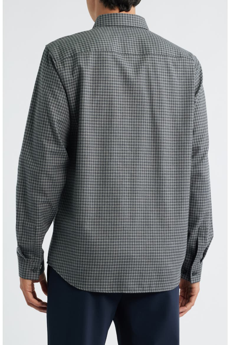 Irving Standard Fit Cotton Gingham Button-Up Shirt, Alternate, color, CHARCOAL MULTI