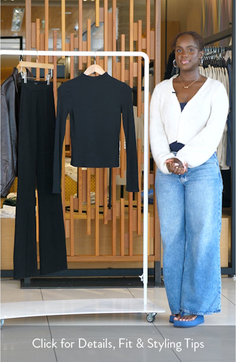 Henrietta Long Sleeve Rib Top, sales video thumbnail