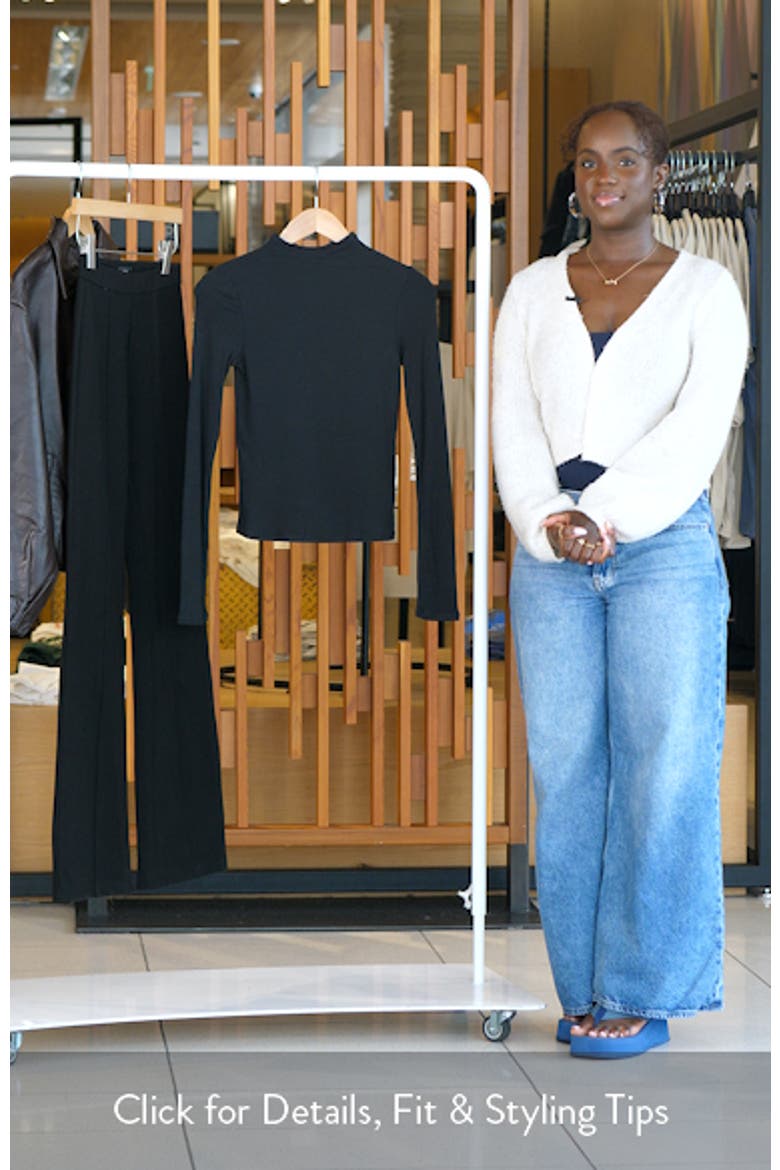 Henrietta Long Sleeve Rib Top video