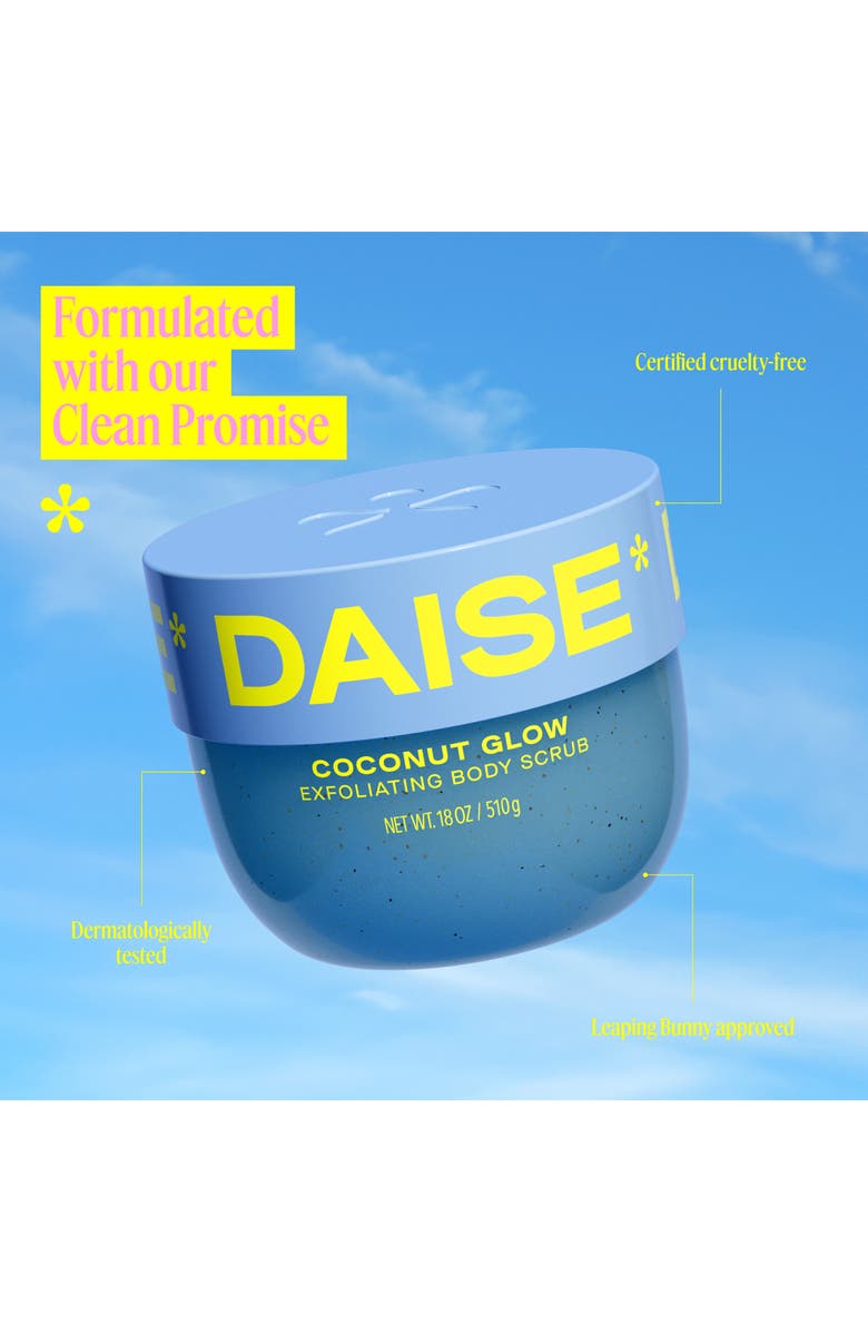 DAISE Exfoliating Body Scrub, Alternate, color, Coconut