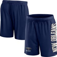 FANATICS Men's Fanatics Branded Navy New Orleans Pelicans Post Up Mesh Shorts