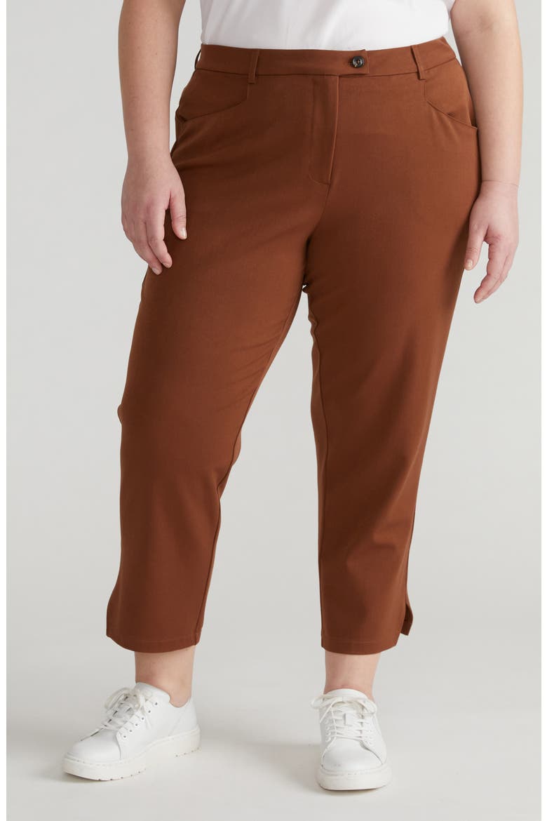 x Henning All Day Mercer Crop Tapered Leg Pants, Main, color, PONY
