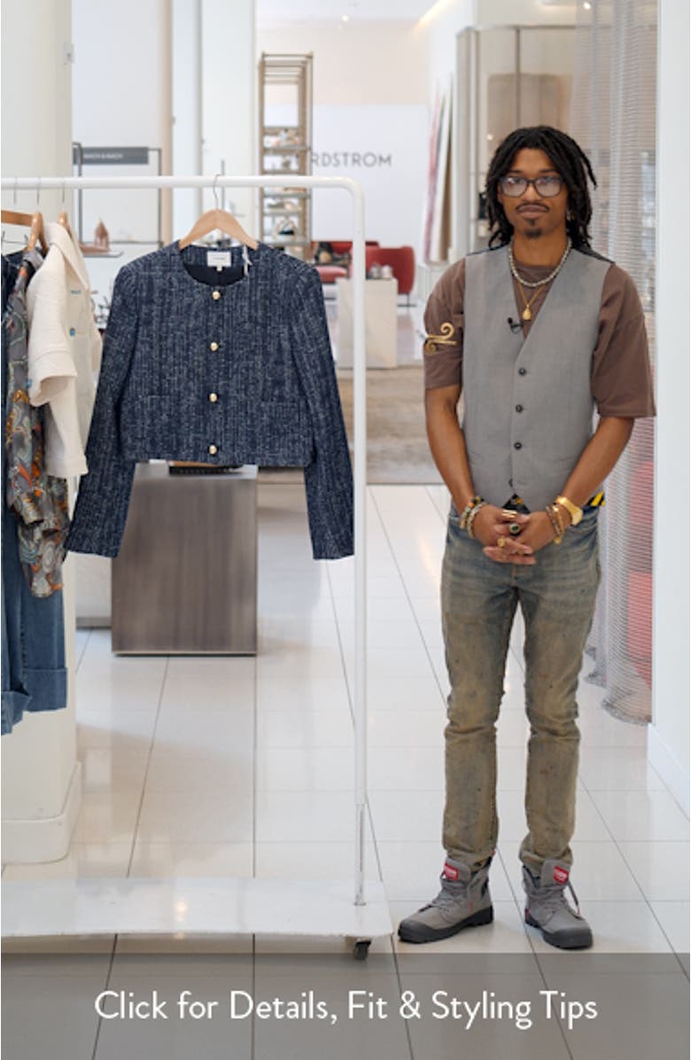 The Tweed Crop Jacket