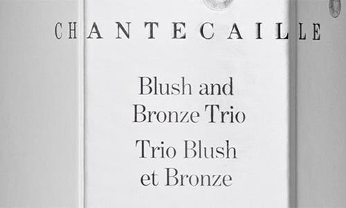 Chantecaille Blush & Bronze Trio Set $147 Value In Transparent