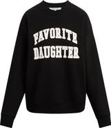 Favorite Daughter Collegiate Cotton Blend Sweatshirt