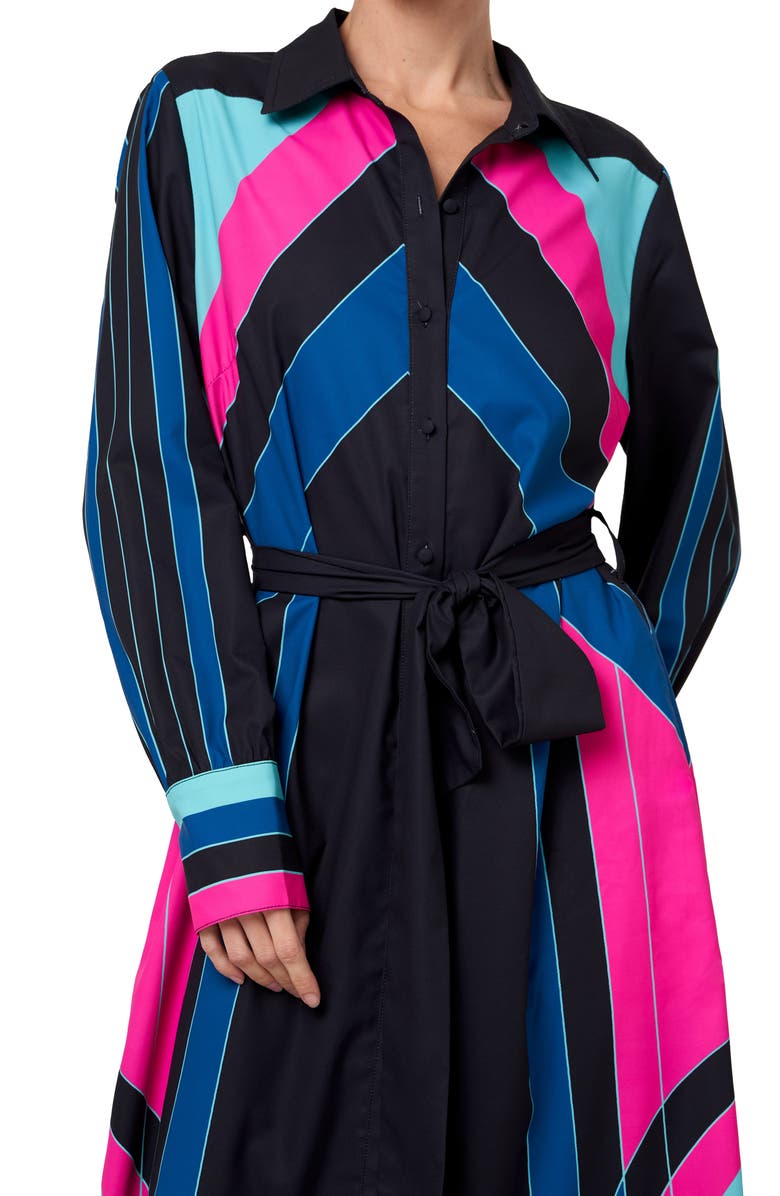 CIEBON Jynai Long Sleeve Shirtdress, Alternate, color,