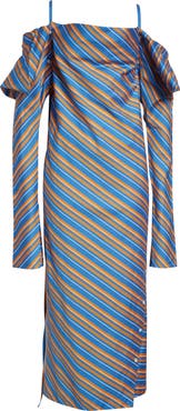 SETCHU Origami 1 Convertible Long Sleeve Cotton & Silk Dress