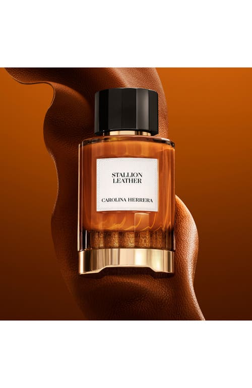 Carolina Herrera Stallion Leather Eau De Parfum In Orange