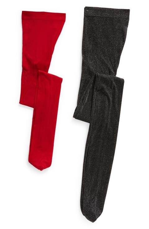 Kids' Assorted 2-Pack Opaque Tights (Little Kid & Big Kid)