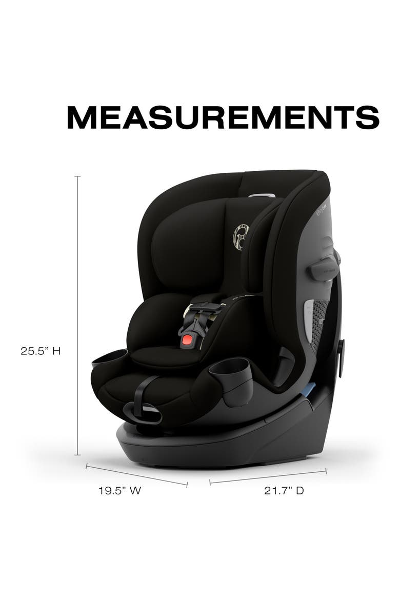 Callisto G 360 Select All-in-One Car Seat, Alternate, color, BLACK