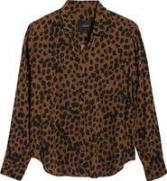 Rails Josephine Leopard Print Button-Up Shirt