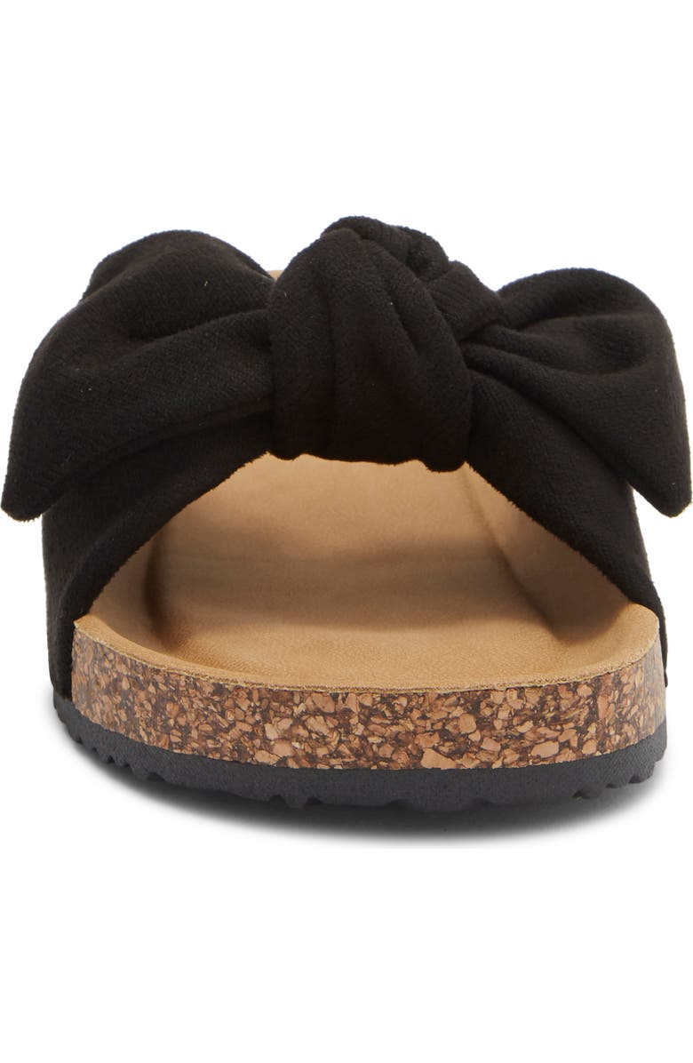 TOP MODA Cory Slide Sandal, Alternate, color, Black Denim