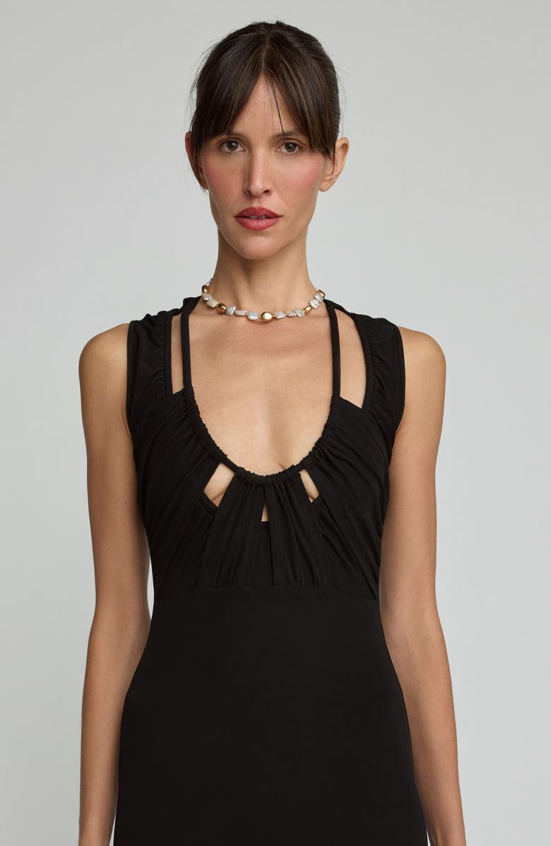 st. Moran Freshwater Pearl Beaded Necklace, Alternate, color, White