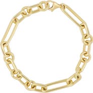 Bony Levy 14K Gold Mixed Link Chain Bracelet