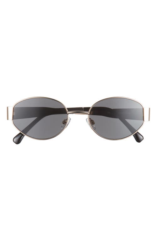 BP. 54mm Round Sunglasses in Gold- Smoke  product