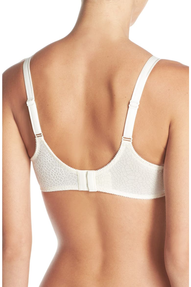 C Magnifique Underwire Minimizer Bra, Alternate, color, IVORY