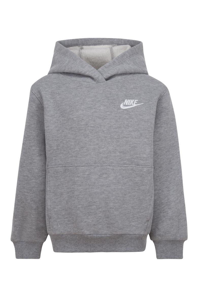Kids' Club Fleece Hoodie, Main, color, 042DK GREY